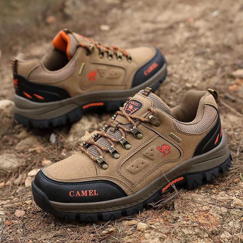 Fashion Brand Hiking Shoes Man Outdoor Comfortable Mens Trekking Sneakers Casual Nonslip Climbing Shoes For Men Walking Shoes J251007