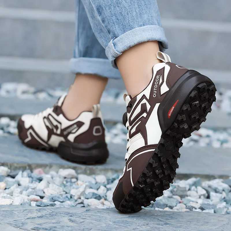 Hiking Shoes NonSlip Outdoor CrossCountry Travel Shoes Tactical Training Shoes Breathable Casual Lockless Bicycle Shoes Men J251007