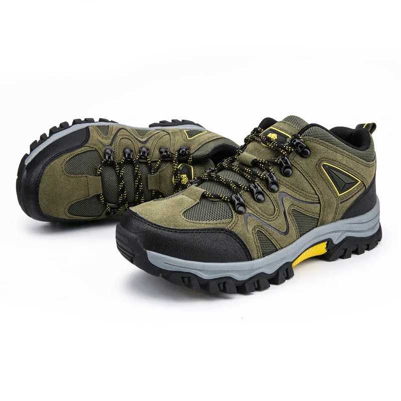 Mens Hiking Antivelvet Outdoor Hiking Shoes Travel Hiking Sports Shoes Outdoor Sports Casual Shoes J251007