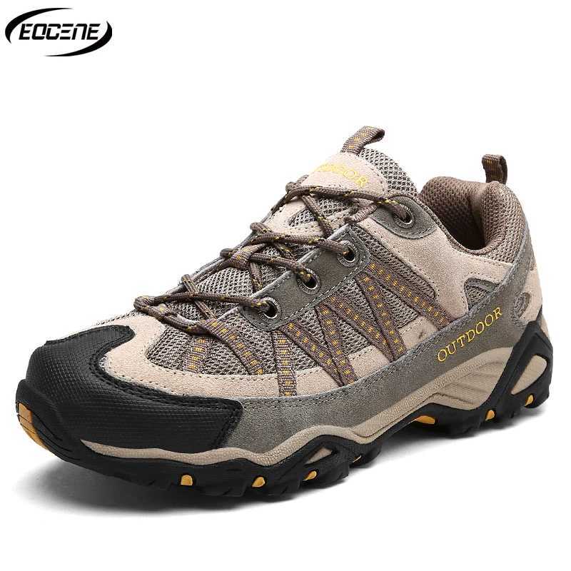 EOCENE Men Women Outdoor Adventure Shoes Breathable Mesh AntiSlip Durable Grip for Hiking Trail Running ShockAbsorbing J251007