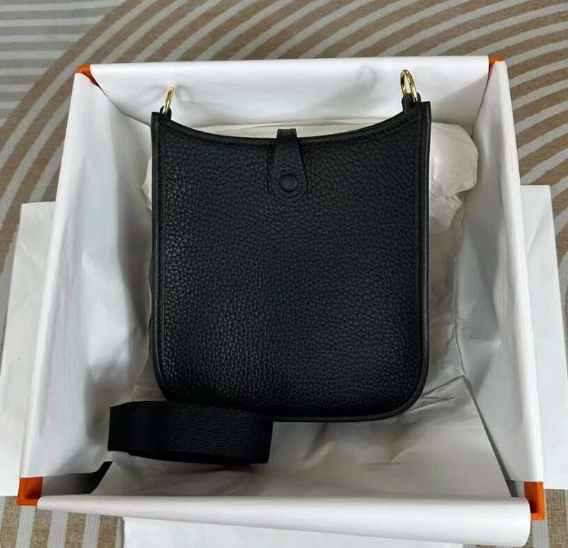 Designer Bags New Designer Women's Shoulder Top Calfskin Lychee Pattern Female Crossbody Leather Bucket Bag Hot Selling