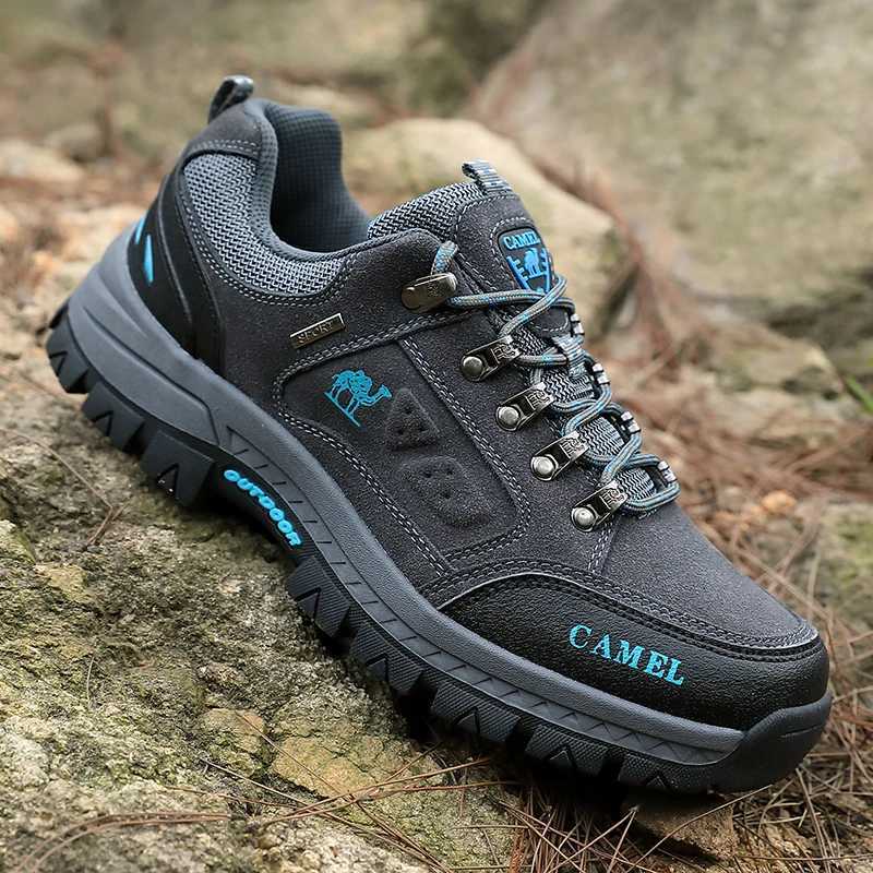 Fashion Brand Hiking Shoes Man Outdoor Comfortable Mens Trekking Sneakers Casual Nonslip Climbing Shoes For Men Walking Shoes J251007