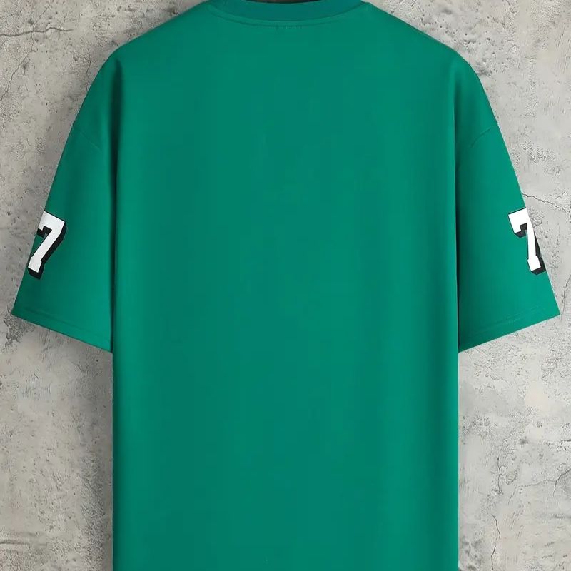 Casual Vintage-Inspired Statement Shirt Featuring Classic No.-15-1