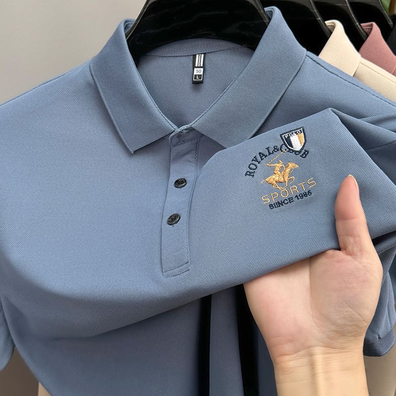 Designer Mens Polo Shirt Man Fashion Luxurys Cotton T Shirts Casual Men Golf Summer essential Solid Slim Polos Shirt Embroidery High Street Trend Top 