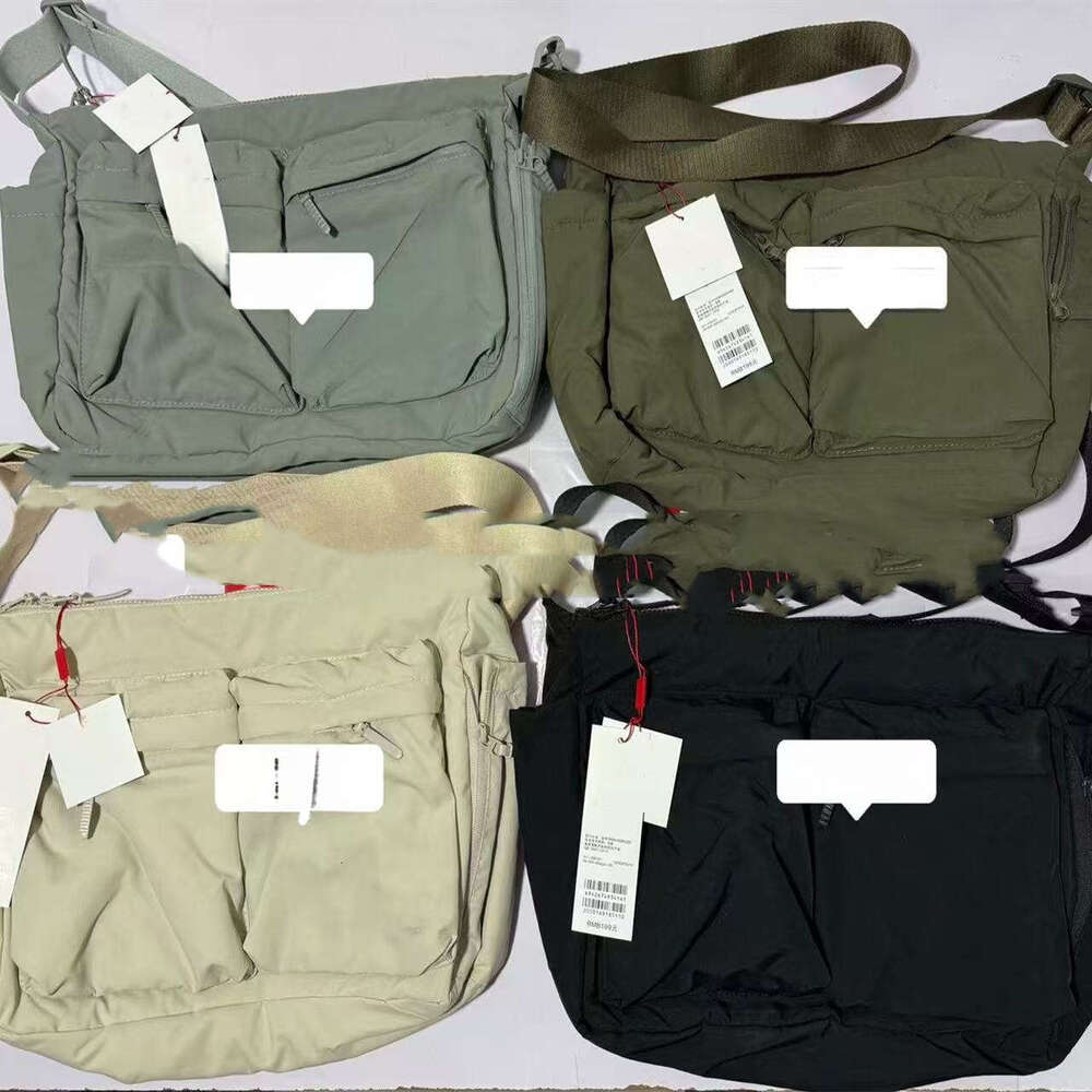 Amazing Casual Crossbody Unisex Large Capacity Layered Bag Versatile Style B5