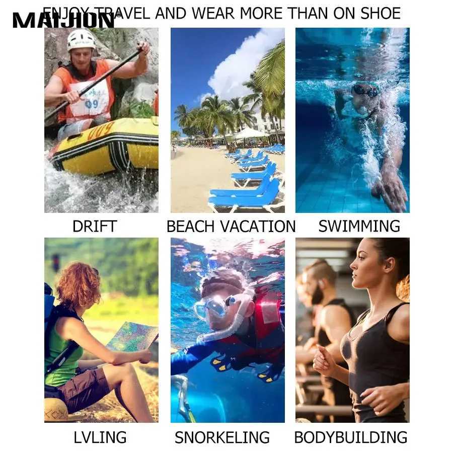 Mens Barefoot Water Shoes Quickdrying Water Sneakers Adult Water Sneakers Beach Swimming Pool Surf Walking Diving Shoes J251007