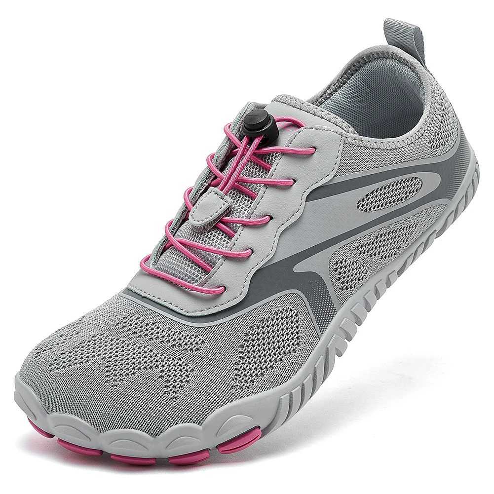 HOBIBEAR Unisex Barefoot Shoes for Men Women Wide Toe Beach Walking Sneakers Zero Drop Outdoor Elastic Band Running Shoes J251007