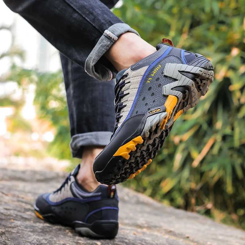 New Mens And Womens Outdoor Hiking shoes Couple Waterproof Windproof Anti Slip Couple Hiking Shoes Leisure Travel Sports S J251007