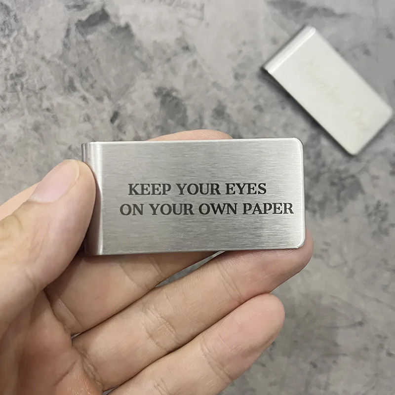 Personalized Money Clip Engraved Gift Custom Engraved Cash Clip Wallet personalised Gift for Dad Money Clip for Husband 250923