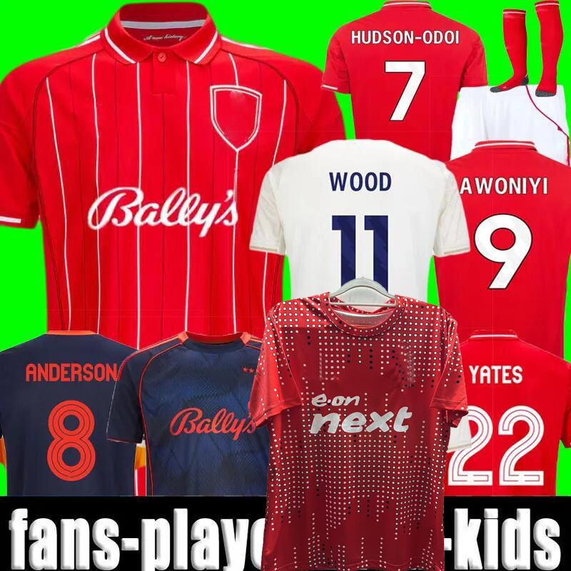 3XL 4XL 25 26 NoTTInghamS Forest LINGARD Soccer Jerseys GRABBAN Johnson Surridge 2025 2026 Men kids Forest Awoniyi AMEOBI KROVINOVIC ELANGA Men Kids Football shirt