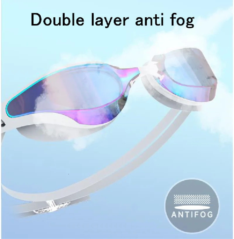 ARENA Professional AntiFog Swimming Goggles HD Leak Proof UV Protection Glasses Men Women Silicone Adjustable Eyewear goggles 250930