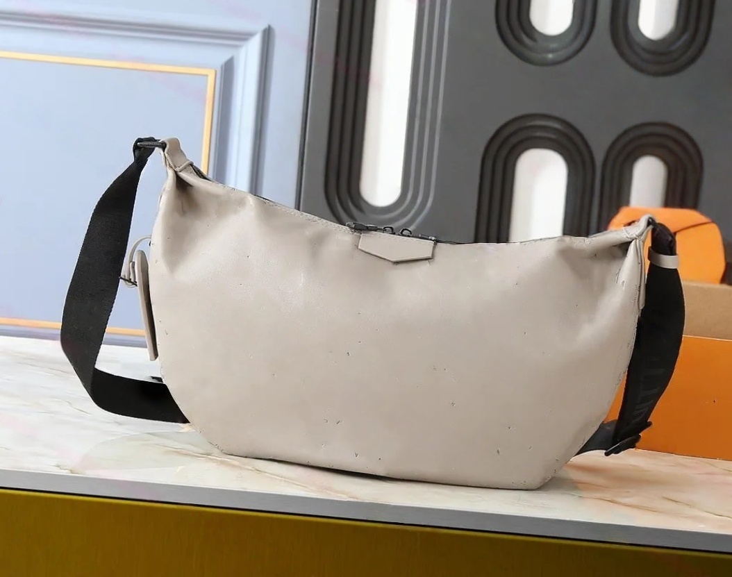 Hobo Hamac Bag PM Designer Bumbag Women Crossbody Bags Chest Bum Bag Luxury Woman Shoulder Bag Vintage Fashion Cross-body Purses Around the Waist M24468 M12850 Grey