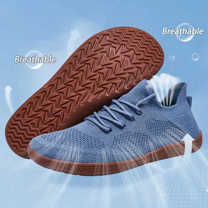 Minimalist Barefoot Shoes Unisex Lightweight Breathable Zero Soles Wide Toe Mens Running Shoes Outdoor Casual Walking Shoes J251007