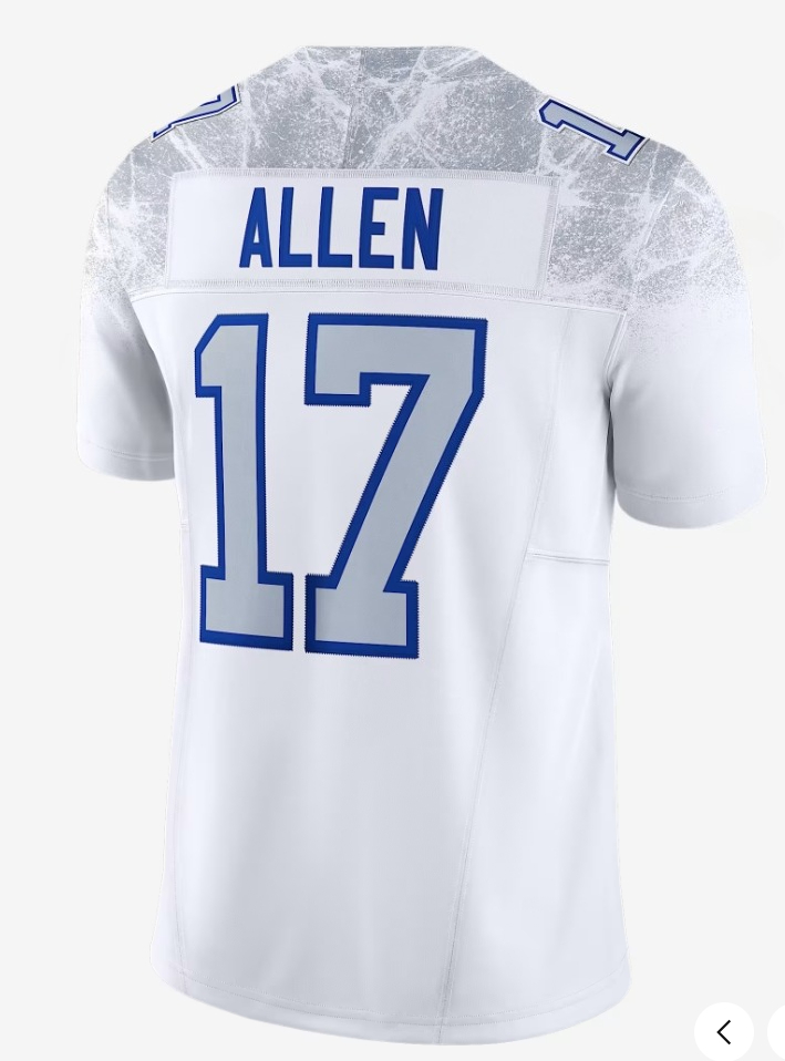 Personalized Custom 2025 Rivalries Football Jersey Josh Allen Keon Coleman Joey Bosa Gabriel Davis Von Miller Dawson Knox Jim Kelly Embroidered00