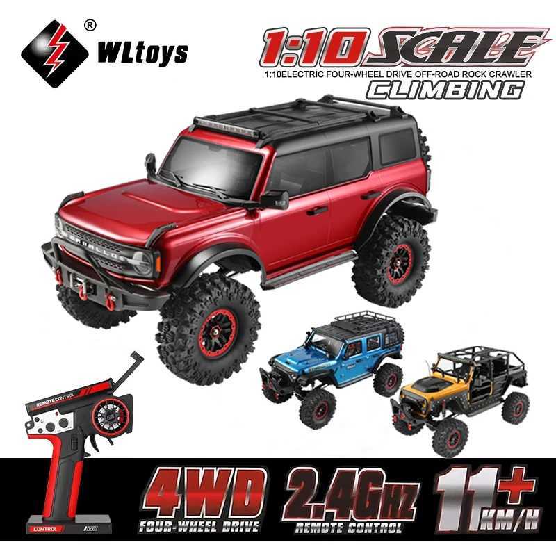 WLtoys 104020 104010 104026 110 Professional RC Car 24G Off Road 4WD Remote Control Car With Light Large Electric Climbing Car L251219