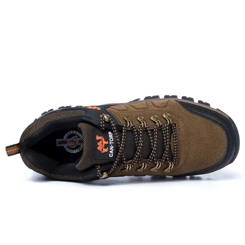 Outdoor Hiking Shoes Men Lowtop Thicksoled Breathable Comfortable Casual Sports Shoes Men Breathable Antislip Men Shoes J251007