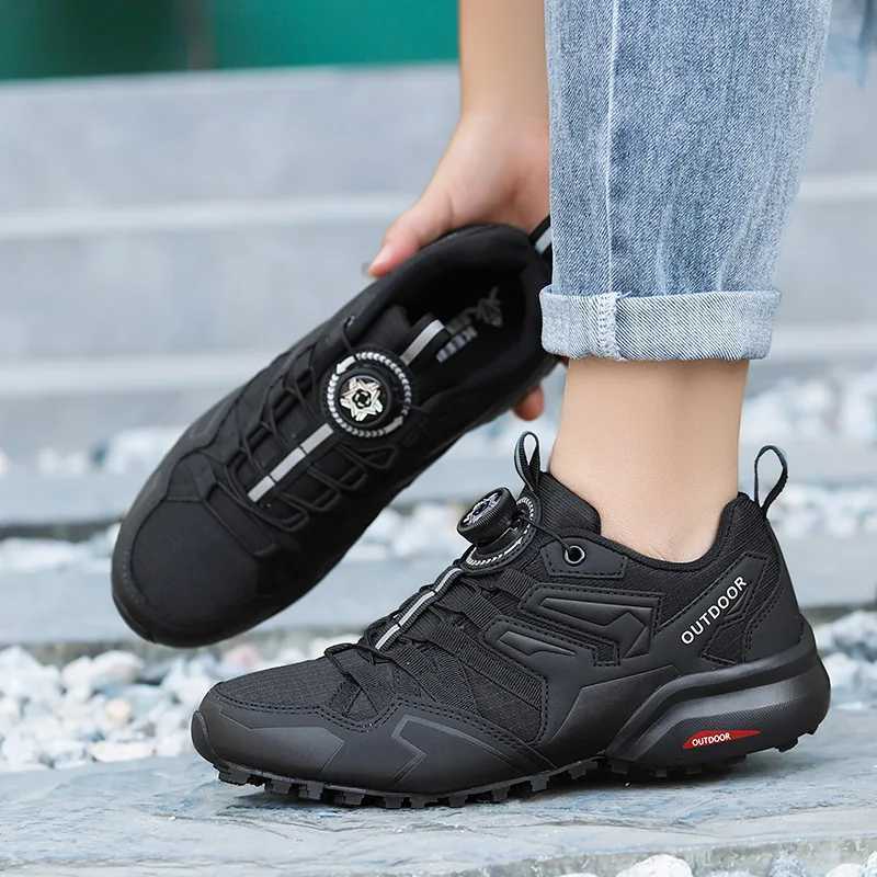 Mens Hiking Shoes Nonslip Anticollision Hiking Shoes Outdoor Cycling Sports Shoes Nonslip Hunting Tactical Sports Shoes J251007