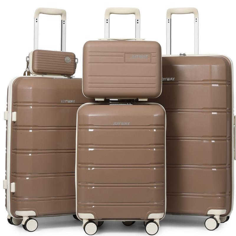 Durable Luggage Sets Piece Hardside Suitcases with Spinner W250920