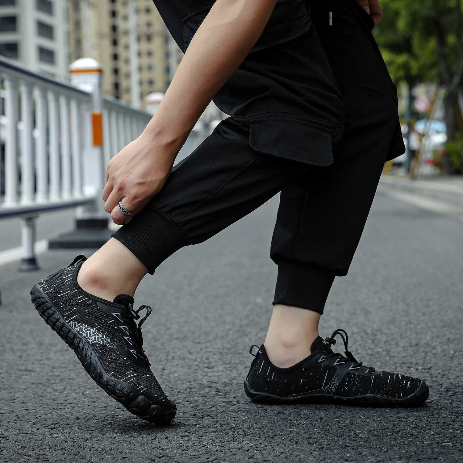 Men Trail Running Shoes Minimalist Barefoot Wide Width Gym Workout Fitness Low Zero Drop Women Sneakers Treadmill Free Athletic J251007