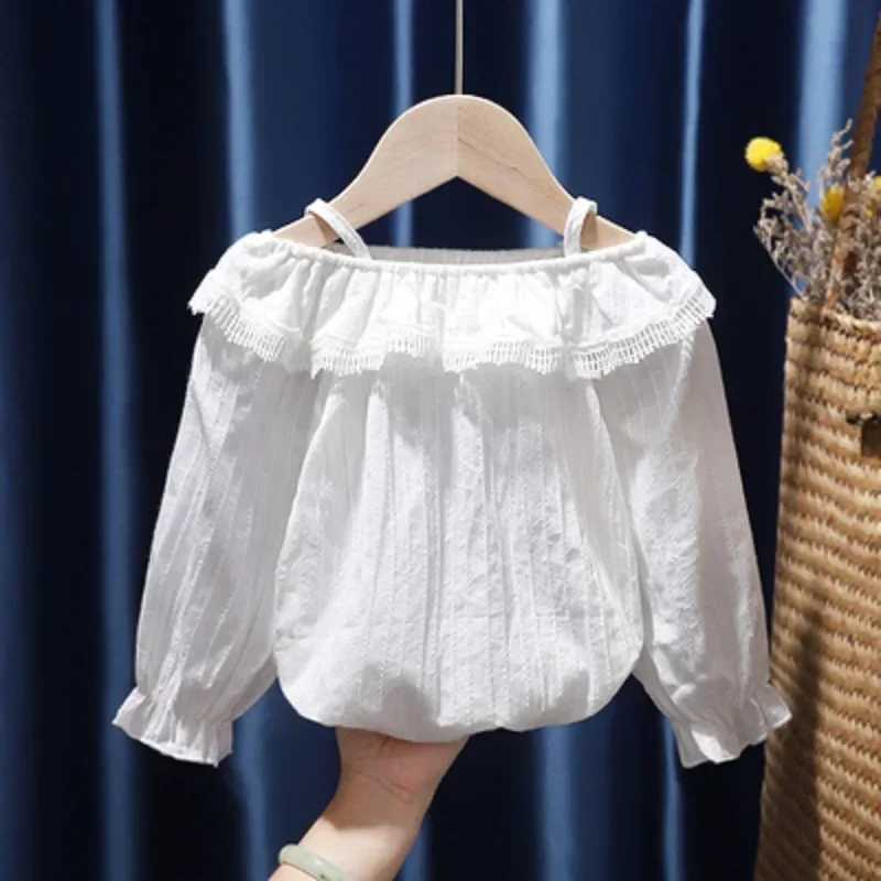 Lime Korean Version of Foreign Style Girl Floral Shirt Spring and Autumn 24 New Fashionable Baby Girl Retro Shirt Top C251007