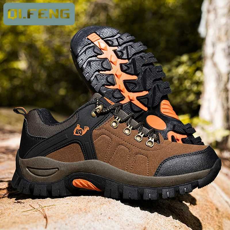 Plus Size Classic Men Outdoor Sports Hiking Shoes Comfortable Footwear Trekking Shoe Climbing Sneakers Man All Season Sneaker J251007