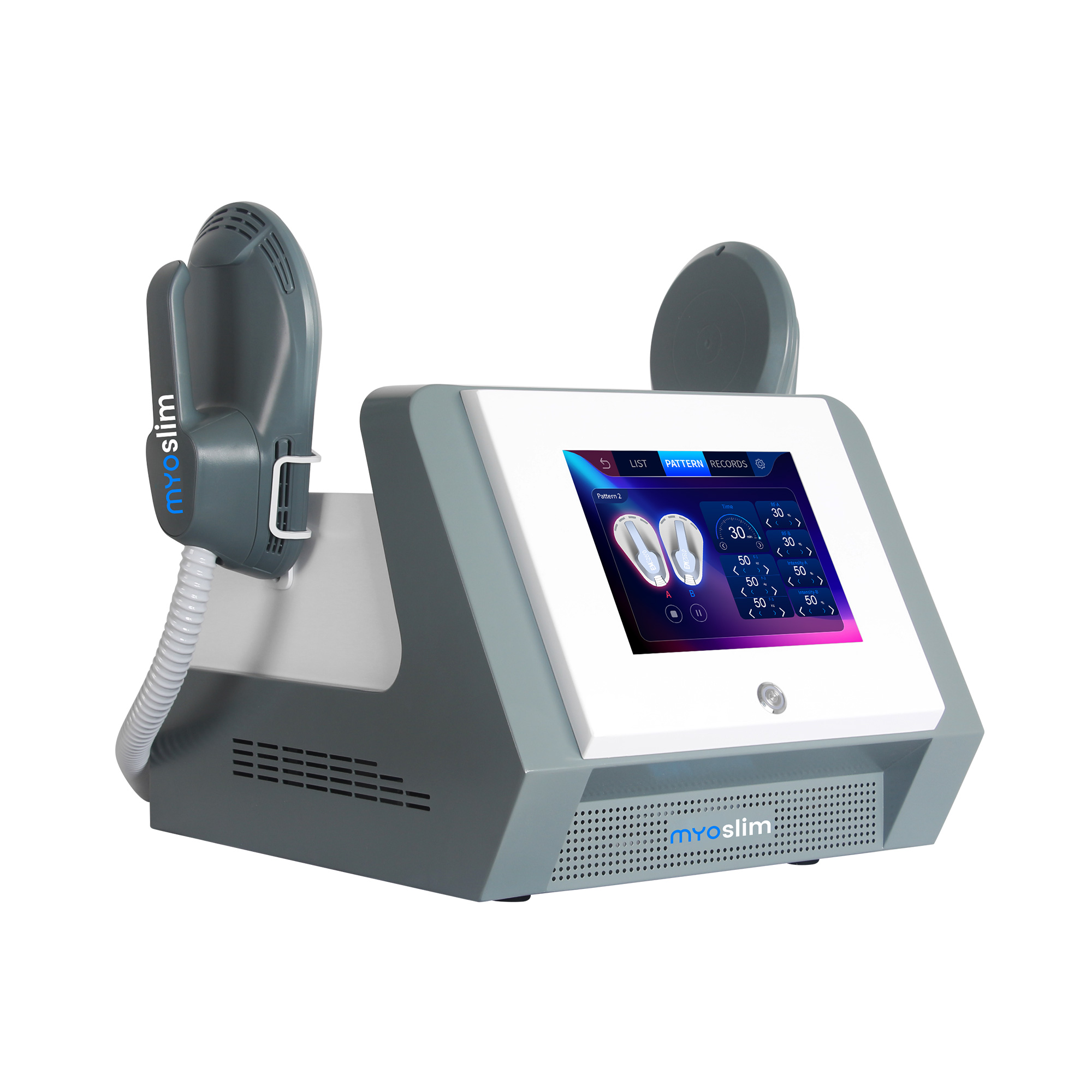 EMS Body Sculpt Machine RF Sculpting Weight Loss Burning Fat Slimming Muscle Stimulation Equipment 6500W HI-EMT MYOslim