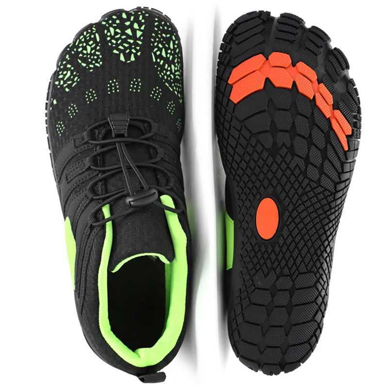 Mens and Womens Mountaineering Hiking Shoes Mens wide shoes Breathable Mesh Barefoot Wide Toe Shoes Mens Womens Sneakers J251007