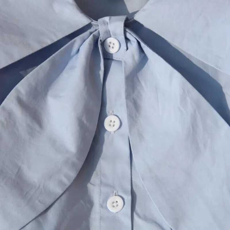 216 Years Summer Baby Toddler Teen Girl Blouses And Tops School Uniform Girls White Blouse Kids Cotton Shirt Childrens Clothes C251007