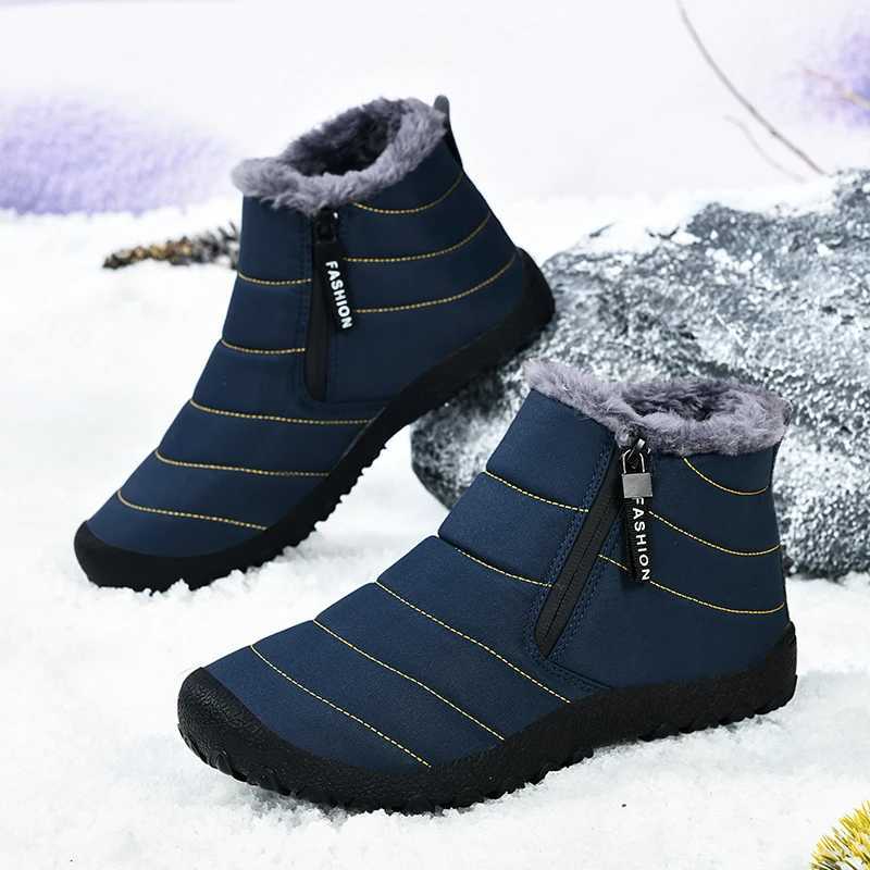 Winter Outdoor Snow Boots Couple Shoes Hiking Shoes Mens Shoes Womens Shoes Ski Shoes HighTop Cotton Shoes ColdProof Mens Boots Womens Boots J251007