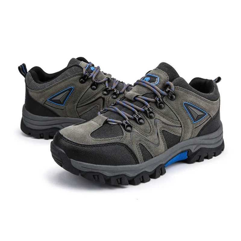 Mens Hiking Antivelvet Outdoor Hiking Shoes Travel Hiking Sports Shoes Outdoor Sports Casual Shoes J251007