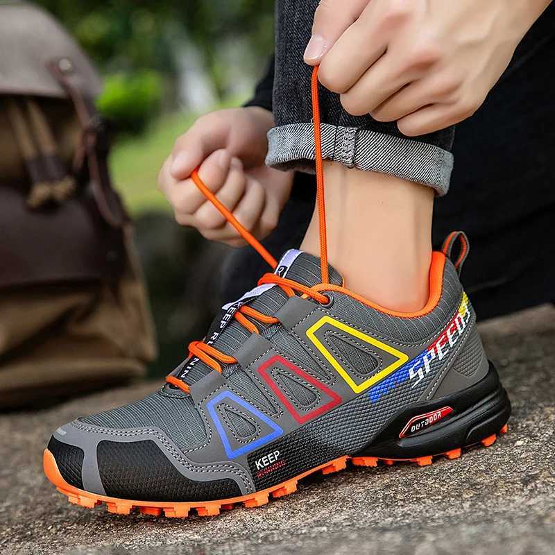 Waterproof Hiking Shoes Men Women Outdoor Trekking Sneakers Mountain Climbing Camping Trainers Walking Hunting Tactical Boots J251023