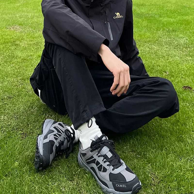 GOLDEN CMAEL Hiking Shoes Men Waterproof Nonslip Trail Sports Running Male Sneakers Wearresistant Trekking Shoes for Men 2023 J251007