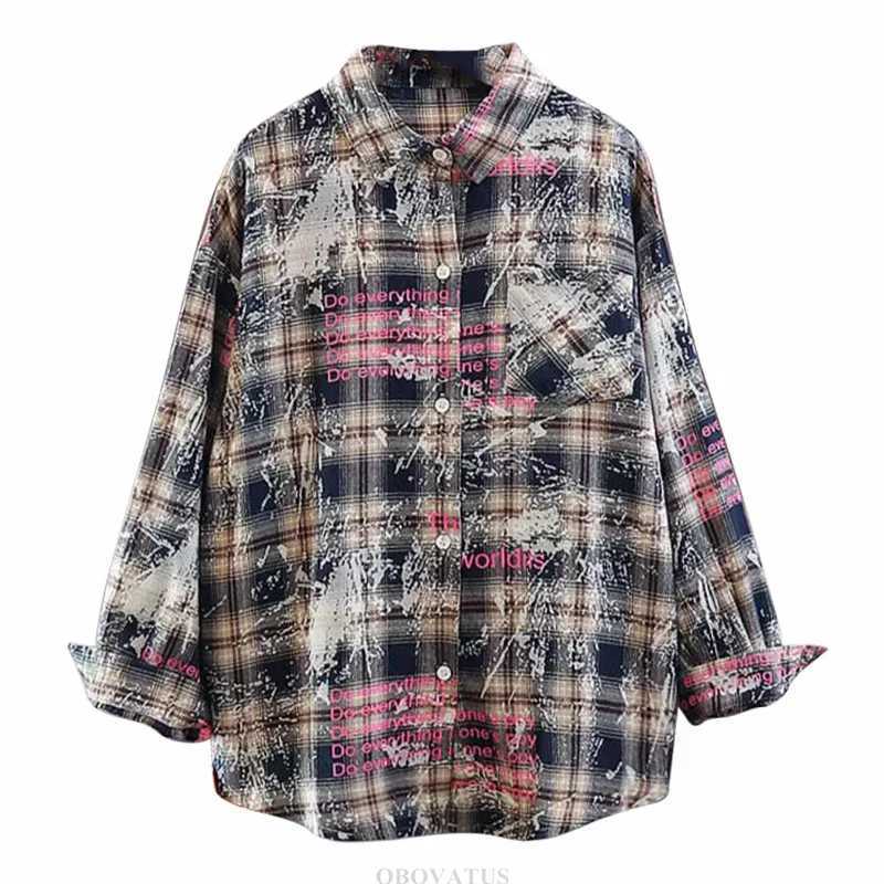 Fashion Child Plaid Blouse for Kid Girls Long Sleeve High Street Shirt Outerwear Kids Teenager Spring Trendy Streetwear Outfit C251007