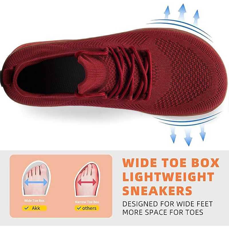 Minimalist Barefoot Shoes Unisex Lightweight Breathable Zero Soles Wide Toe Mens Running Shoes Outdoor Casual Walking Shoes J251007