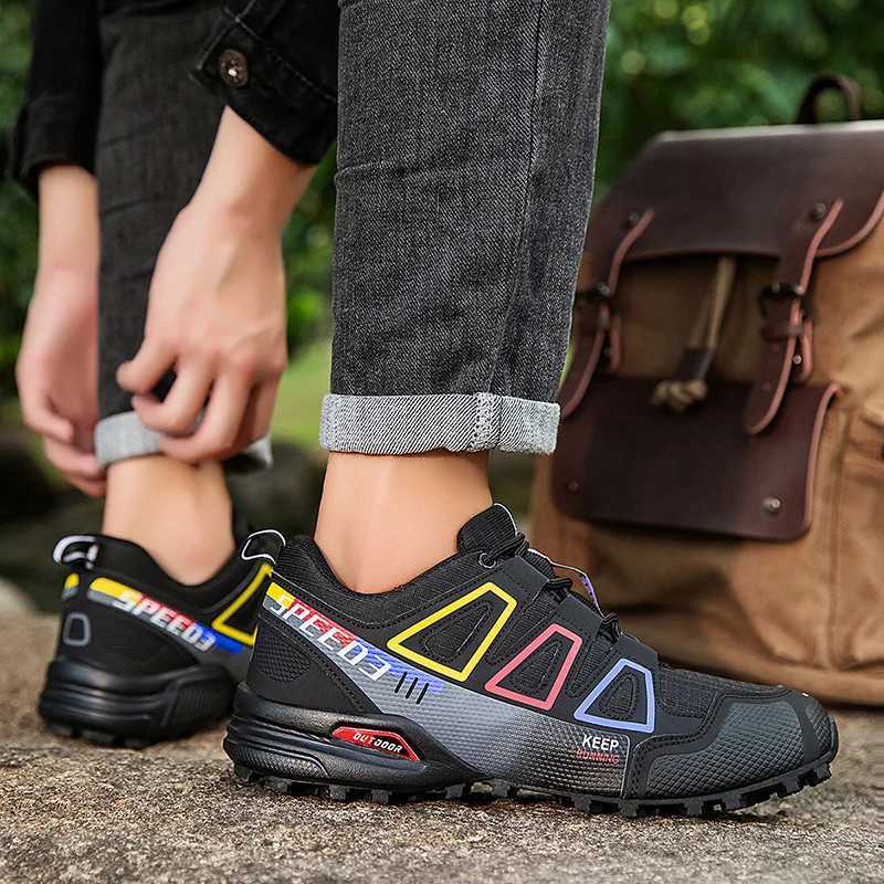 Waterproof Hiking Shoes Men Women Outdoor Trekking Sneakers Mountain Climbing Camping Trainers Walking Hunting Tactical Boots J251023