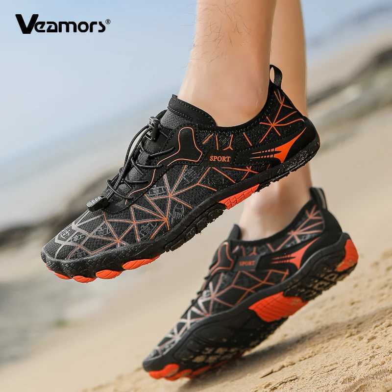 Light Beach Walking Aqua Shoes Men Quick Dry Wading Shoes Women Breathable Nonslip Water Sports Shoes Surfing Traveling Fishing J251007