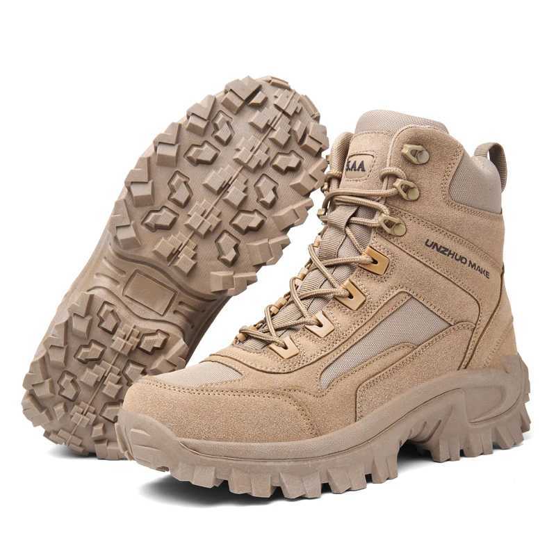 New Mens Boots Tactical Shoes Outdoor Sneakers Hiking Shoes Mountaineering Walking Jogging Ankle Boots Botas Cuturno Masculinas J251007