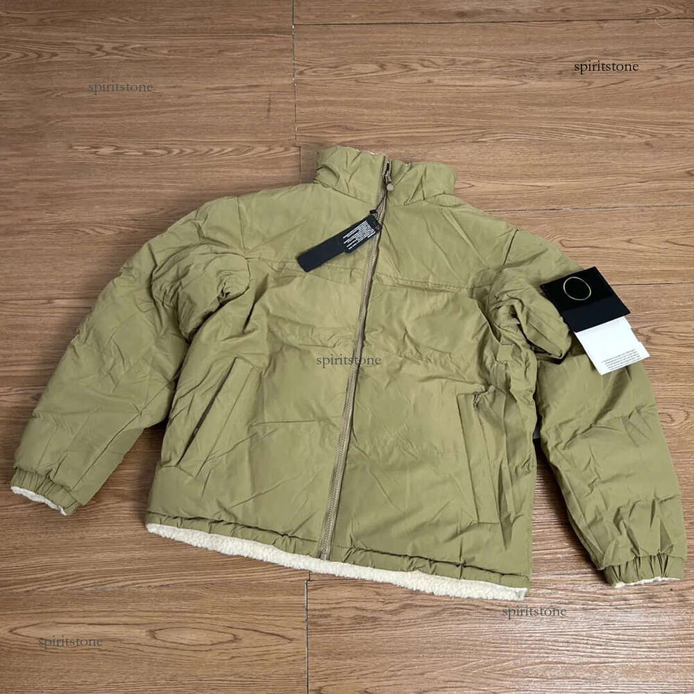 Mens Luxury Stone Embroidered Down Puffer Jacket stones - Hooded Warm Water-Resistant topstoney Winter Pull Stone e7f