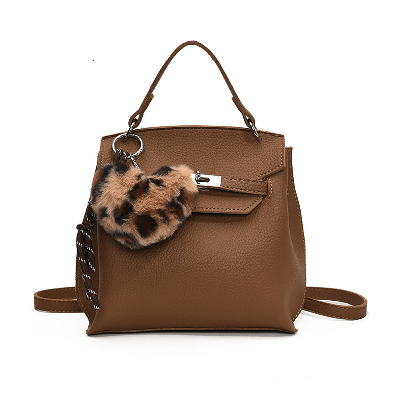 Luxury bag with three in one high-end feel, large capacity, simple shoulder bag, fashionable handbag, shopping and travel backpack