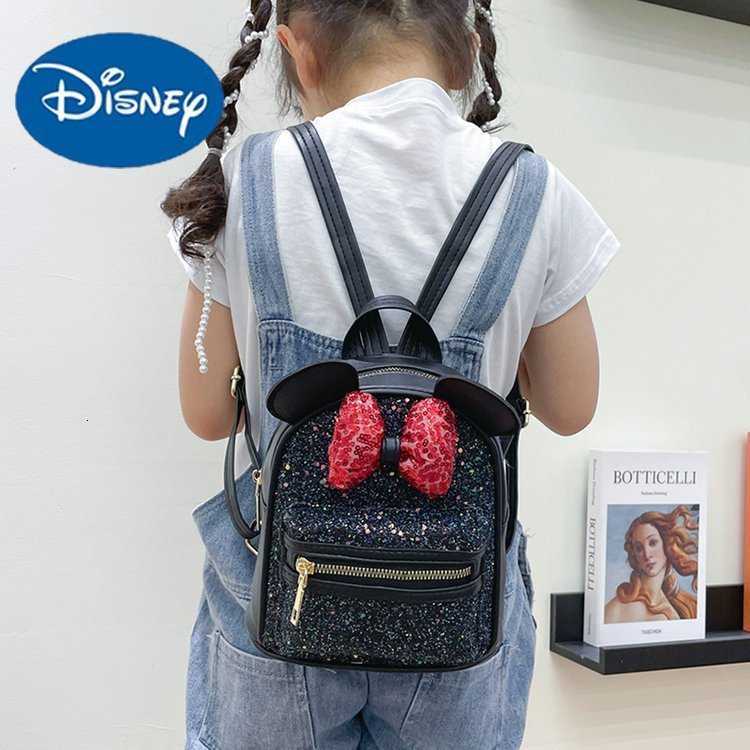 Disney Cartoon Kids Pack Kindergarten Schoolbag Boys' Children's Backpack Baby 2-3-5 Year Old Backpack Girls' Shoulder Bag Trendy1