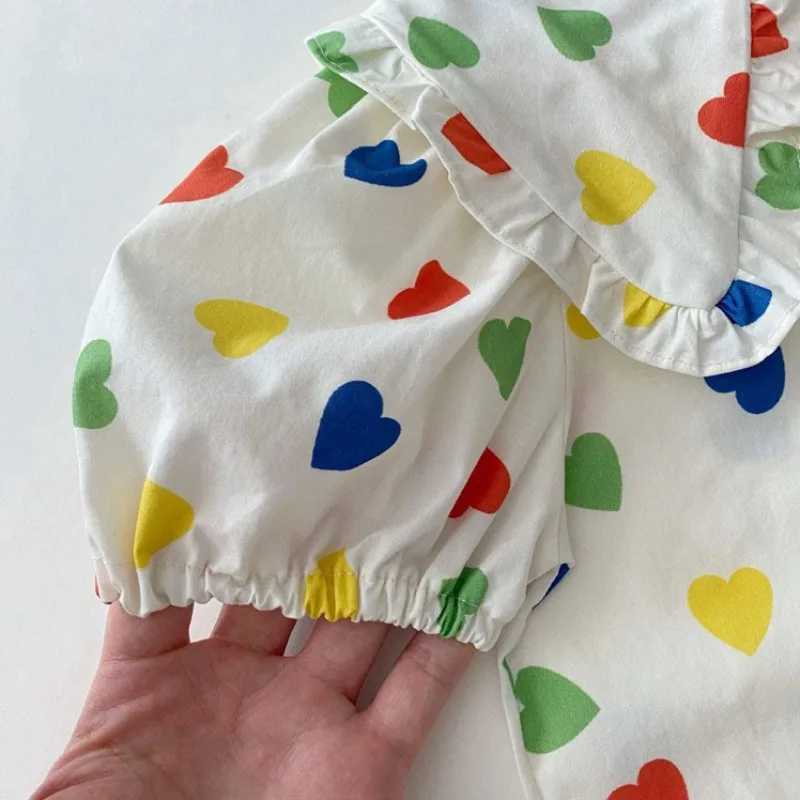 Baby Girls Blouses Children New Style Blouse Toddler Short Sleeved Tops Kids ShortSleeved Casual Lapel Collar Cotton Shirt C251007