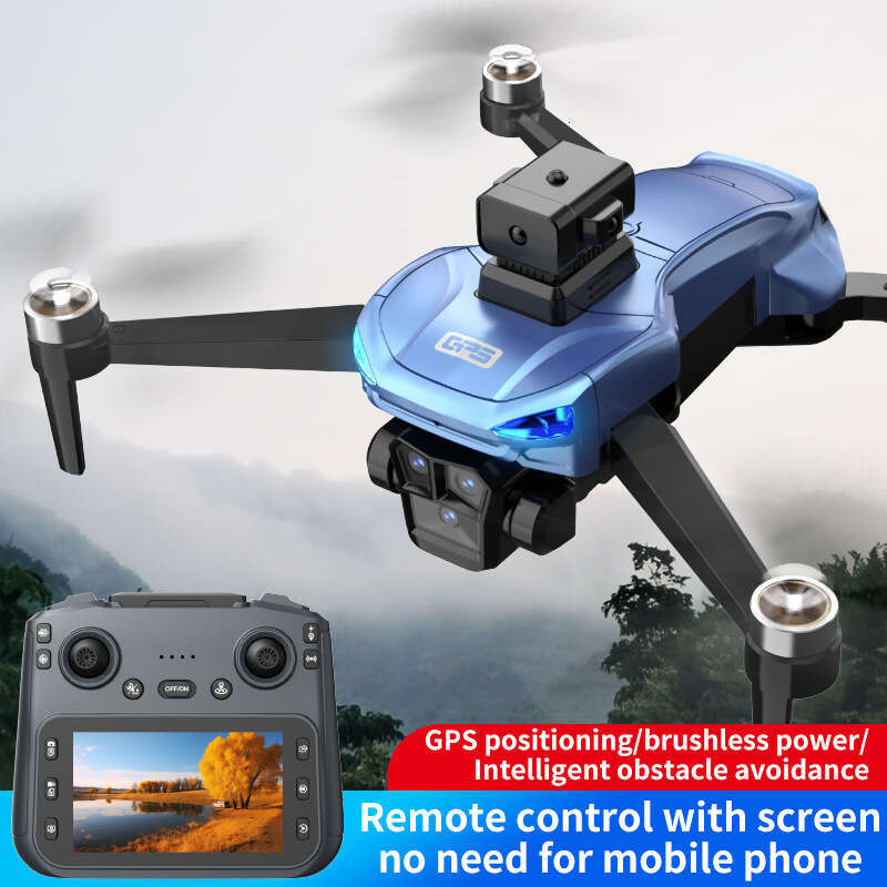 X G Screen Control Long Endurance Positioning One Key Return Dual Camera Aircraft GPS Drone