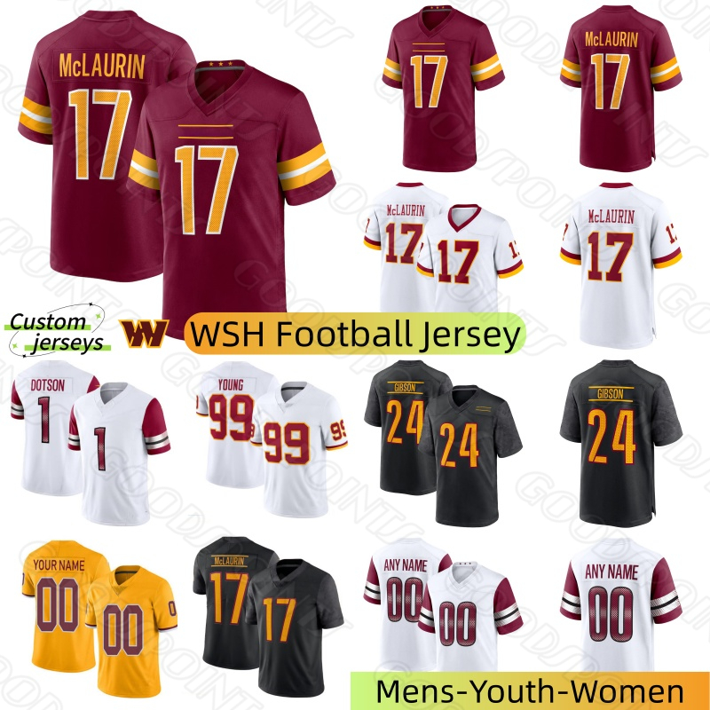 WashingtonS Commanders Football jerseys Jayden Daniels Terry McLaurin Jahan Dotson Luvu jersey Ertz Wagner Robinson Marcus Mariota Taylor Ekeler Football jersey