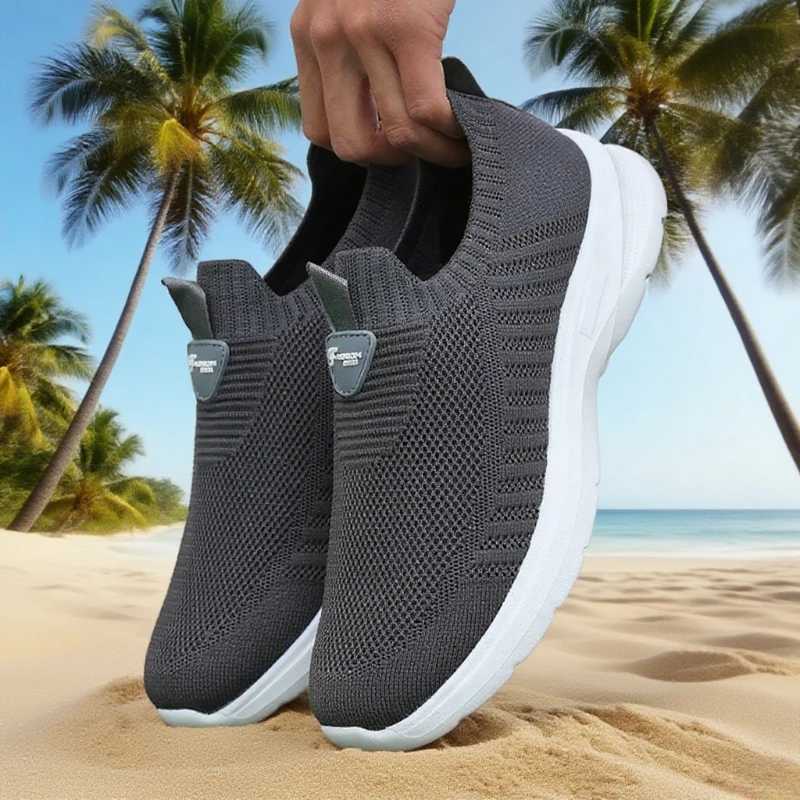 Running Mesh Shoes Fashion Casual Sneakers Outdoor Breathable Athletic Gym Men Tennis Footwear Lightweight Zapatillas De Hombre J251007