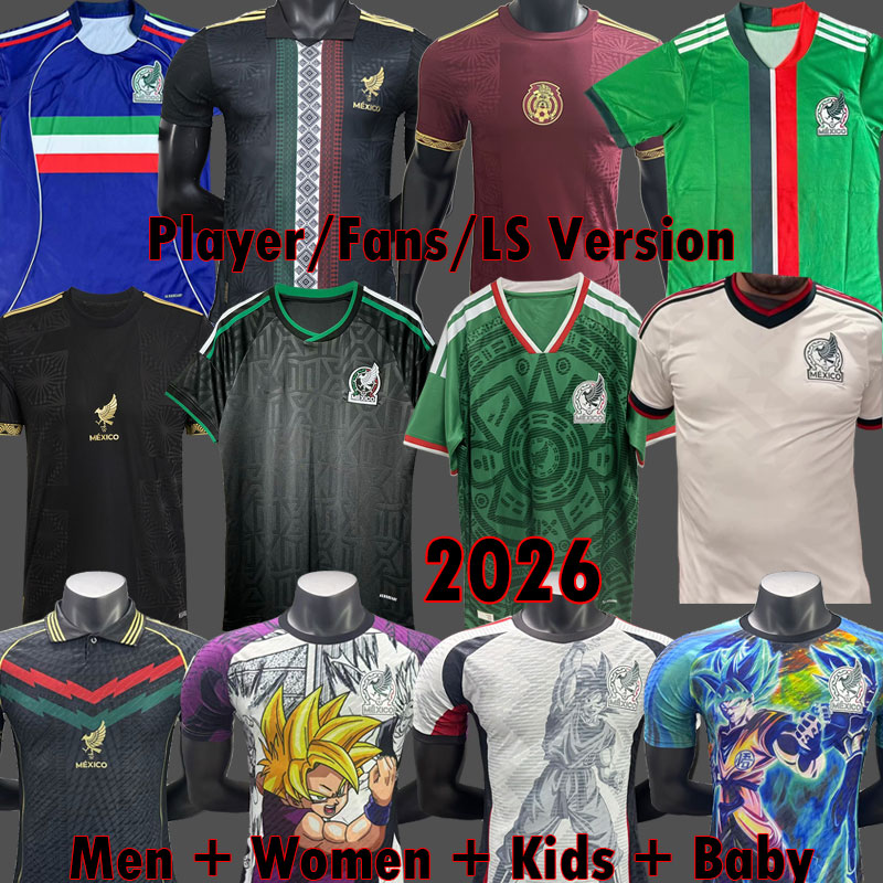 Mexico 2026 Jersey 2025 Gold Cup kit 2024 Copa Soccer Jerseys 24 25 26 player version Local kits Pre Match mexiko kids sets women football shirt uniforms 3XL 4XL