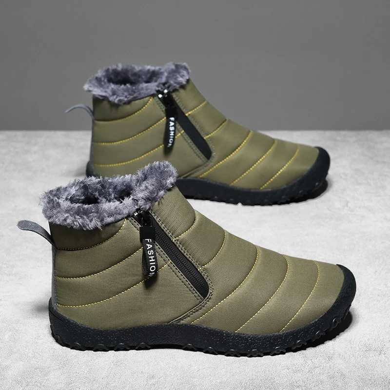 Winter Outdoor Snow Boots Couple Shoes Hiking Shoes Mens Shoes Womens Shoes Ski Shoes HighTop Cotton Shoes ColdProof Mens Boots Womens Boots J251007