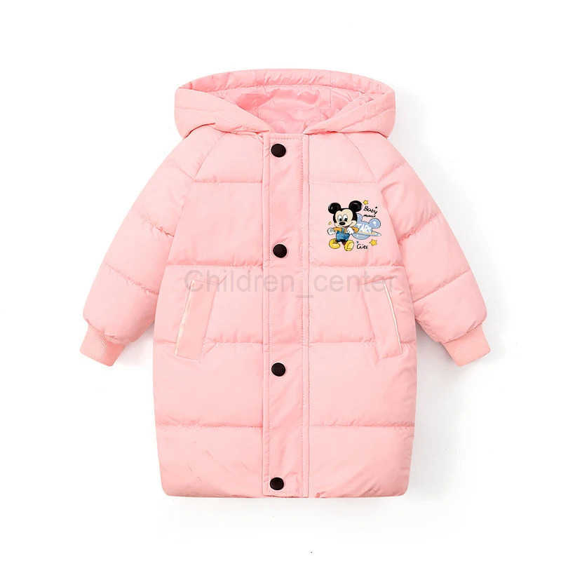 Disney Winter Teen Boys Jacket 10 Thick Hooded Parka Warm down Cotton Snowsuit for 210Y Kids Fashionable Snow Gear H251007