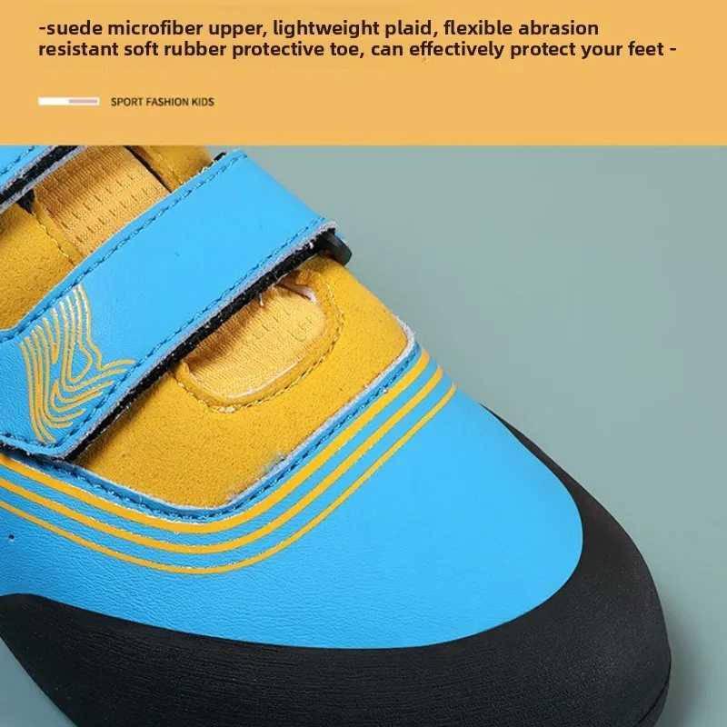 Kids RockClimbing Shoes Professional Outdoor Beginners Mesh Nonslip Parentchild RockClimbing Bouldering Training Sneakers J251007