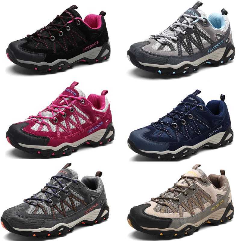 EOCENE Men Women Outdoor Adventure Shoes Breathable Mesh AntiSlip Durable Grip for Hiking Trail Running ShockAbsorbing J251007