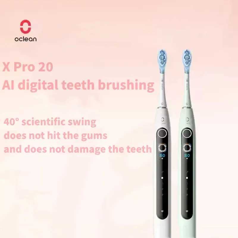 Oclean X Pro 20 AI MicroSweep Vibration Adult Electric Toothbrush Visualization Can Relieve VibrationW251007